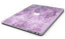 Purple Damask v2 Watercolor Pattern V3 - MacBook Air Skin Kit