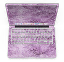 Purple Damask v2 Watercolor Pattern V3 - MacBook Pro with Retina Display Full-Coverage Skin Kit