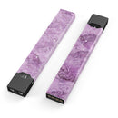 Purple Damask v2 Watercolor Pattern V3 - Premium Decal Protective Skin-Wrap Sticker compatible with the Juul Labs vaping device