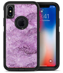Purple Damask v2 Watercolor Pattern V3 - iPhone X OtterBox Case & Skin Kits