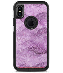 Purple Damask v2 Watercolor Pattern V3 - iPhone X OtterBox Case & Skin Kits