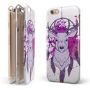Purple Deer Runner DreamCatcher iPhone 6/6s or 6/6s Plus 2-Piece Hybrid INK-Fuzed Case