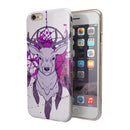 Purple Deer Runner DreamCatcher iPhone 6/6s or 6/6s Plus 2-Piece Hybrid INK-Fuzed Case