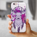 Purple Deer Runner DreamCatcher iPhone 6/6s or 6/6s Plus 2-Piece Hybrid INK-Fuzed Case