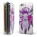 Purple Deer Runner DreamCatcher iPhone 6/6s or 6/6s Plus 2-Piece Hybrid INK-Fuzed Case