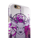 Purple Deer Runner DreamCatcher iPhone 6/6s or 6/6s Plus 2-Piece Hybrid INK-Fuzed Case