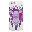 Purple Deer Runner DreamCatcher iPhone 6/6s or 6/6s Plus 2-Piece Hybrid INK-Fuzed Case