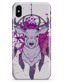 Purple Deer Runner DreamCatcher - iPhone X Clipit Case
