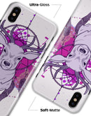 Purple Deer Runner DreamCatcher - iPhone X Clipit Case