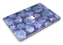 Purple Floral Succulents - MacBook Air Skin Kit