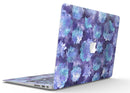 Purple Floral Succulents - MacBook Air Skin Kit