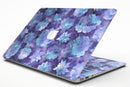 Purple Floral Succulents - MacBook Air Skin Kit