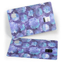 Purple Floral Succulents - Premium Protective Decal Skin-Kit for the Apple Credit Card