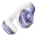 Purple Floral Succulents Full-Body Skin Kit for the Beats by Dre Solo 3 Wireless Headphones