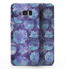 Purple Floral Succulents - Samsung Galaxy S8 Full-Body Skin Kit