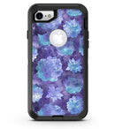 Purple Floral Succulents - iPhone 7 or 8 OtterBox Case & Skin Kits