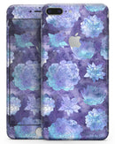 Purple Floral Succulents - Skin-kit for the iPhone 8 or 8 Plus