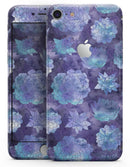 Purple Floral Succulents - Skin-kit for the iPhone 8 or 8 Plus