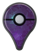 Purple Geometric V11 Pokémon GO Plus Vinyl Protective Decal Skin Kit