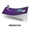 Purple Geometric V11 - Premium Protective Decal Skin-Kit for the Apple Credit Card