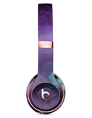 Purple Geometric V11 Full-Body Skin Kit for the Beats by Dre Solo 3 Wireless Headphones