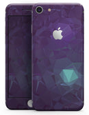 Purple Geometric V11 - Skin-kit for the iPhone 8 or 8 Plus