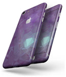 Purple Geometric V11 - Skin-kit for the iPhone 8 or 8 Plus
