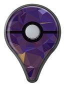 Purple Geometric V12 Pokémon GO Plus Vinyl Protective Decal Skin Kit