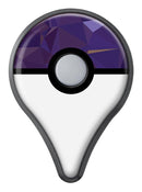 Purple Geometric V12 Pokémon GO Plus Vinyl Protective Decal Skin Kit