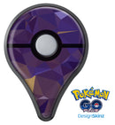Purple Geometric V12 Pokémon GO Plus Vinyl Protective Decal Skin Kit
