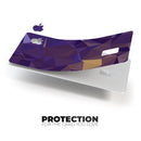 Purple Geometric V12 - Premium Protective Decal Skin-Kit for the Apple Credit Card