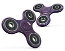 Purple Geometric V12 Full-Body Fidget Spinner Skin-Kit