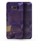 Purple Geometric V12 - Samsung Galaxy S8 Full-Body Skin Kit