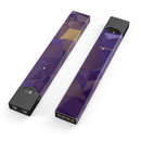 Purple Geometric V12 - Premium Decal Protective Skin-Wrap Sticker compatible with the Juul Labs vaping device