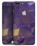 Purple Geometric V12 - Skin-kit for the iPhone 8 or 8 Plus