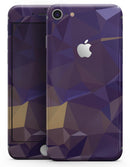 Purple Geometric V12 - Skin-kit for the iPhone 8 or 8 Plus