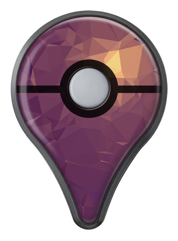 Purple Geometric V18 Pokémon GO Plus Vinyl Protective Decal Skin Kit
