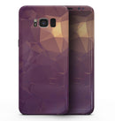 Purple Geometric V18 - Samsung Galaxy S8 Full-Body Skin Kit