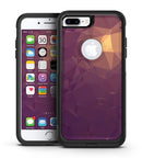 Purple Geometric V12 - iPhone 7 or 7 Plus Commuter Case Skin Kit