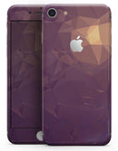 Purple Geometric V18 - Skin-kit for the iPhone 8 or 8 Plus