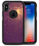 Purple Geometric V18 - iPhone X OtterBox Case & Skin Kits