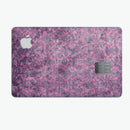 Purple Grungy Royal Pattern - Premium Protective Decal Skin-Kit for the Apple Credit Card