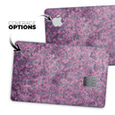 Purple Grungy Royal Pattern - Premium Protective Decal Skin-Kit for the Apple Credit Card