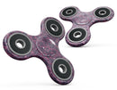 Purple Grungy Royal Pattern Full-Body Fidget Spinner Skin-Kit