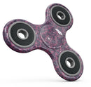 Purple Grungy Royal Pattern Full-Body Fidget Spinner Skin-Kit