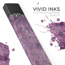 Purple Grungy Royal Pattern - Premium Decal Protective Skin-Wrap Sticker compatible with the Juul Labs vaping device