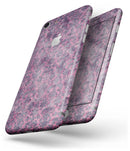 Purple Grungy Royal Pattern - Skin-kit for the iPhone 8 or 8 Plus