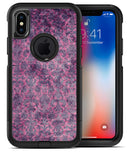 Purple Grungy Royal Pattern - iPhone X OtterBox Case & Skin Kits