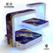 Purple Marble & Digital Gold Foil V3 UV Germicidal Sanitizing Sterilizing Wireless Smart Phone Screen Cleaner + Charging Station