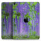 Purple Metal with Lime Green Rust - Full Body Skin Decal for the Apple iPad Pro 12.9", 11", 10.5", 9.7", Air or Mini (All Models Available)